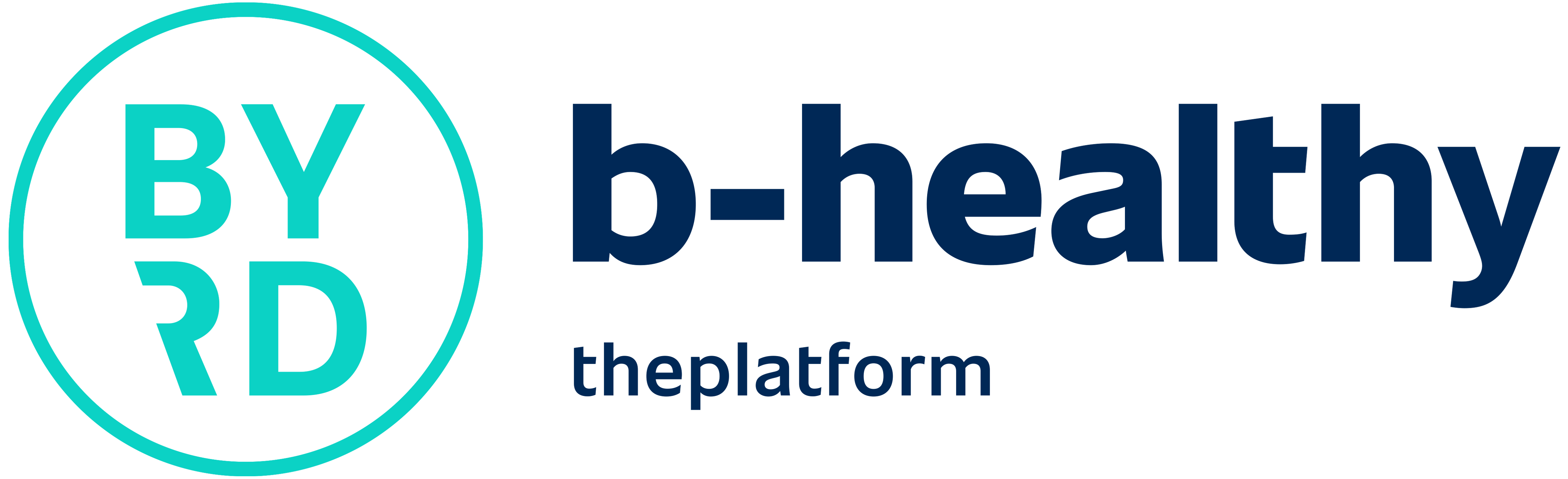 BYRD b-healthy Logo horizontal