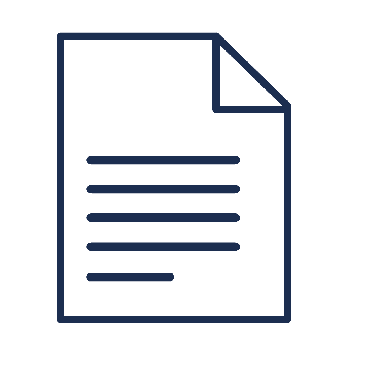 Icon White Paper Dokument