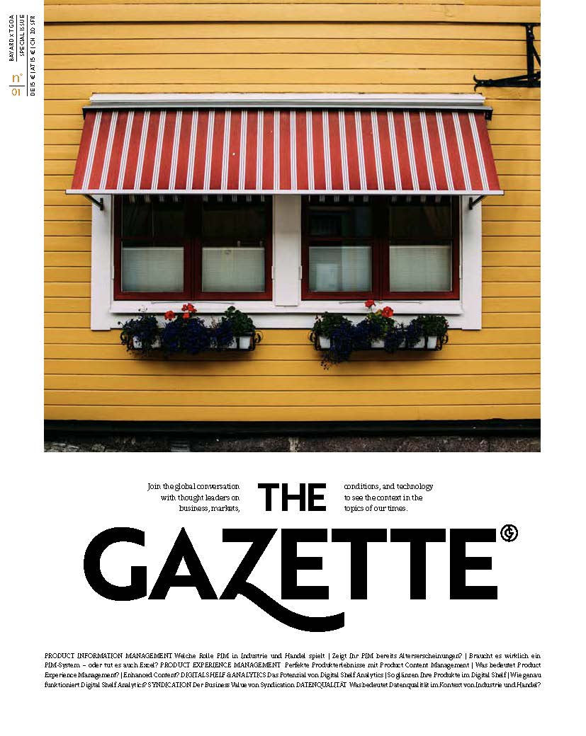 BAYARD x TGOA: The Gazette FMCG. Diese Spezialausgabe enthält eine kuratierte Sammlung von FMCG Fachthemen.